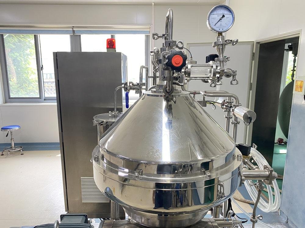 2000L-3000L/Hr Disk Centrifugal Craft Beer Separator